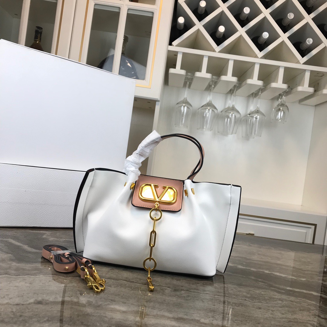 VLOGO Valentino Garavani Escape Vring womens handbag 31x18x12cm  6615 