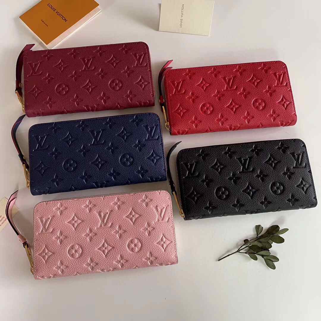 LV GENUINE LEATHER WALLET 