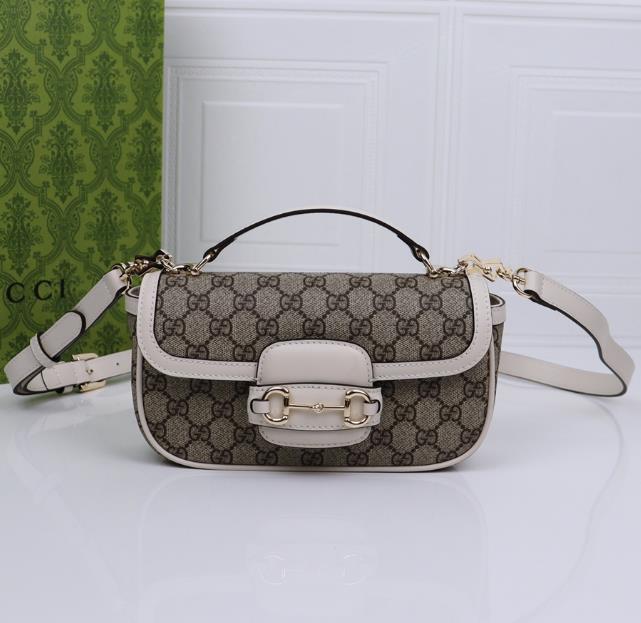 Gucci Horsebit 1955 Sabato De Sarno  Rosso Ancora 815206  22.6x12.7x5.6cm 815178，815206，815205