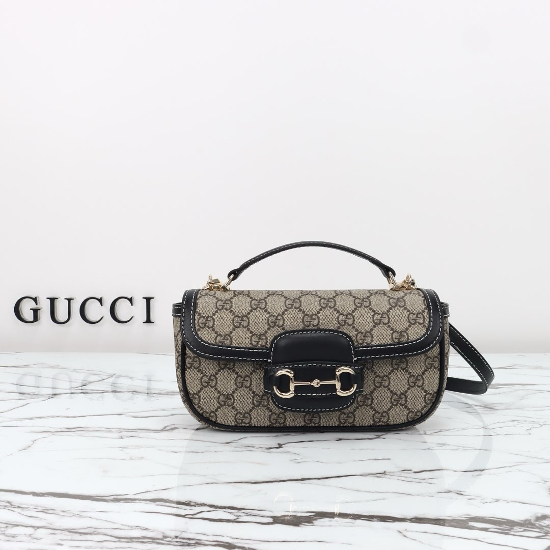 Gucci Horsebit 1955 Sabato De Sarno  Rosso Ancora 815206  22.6x12.7x5.6cm 815178，815206，815205