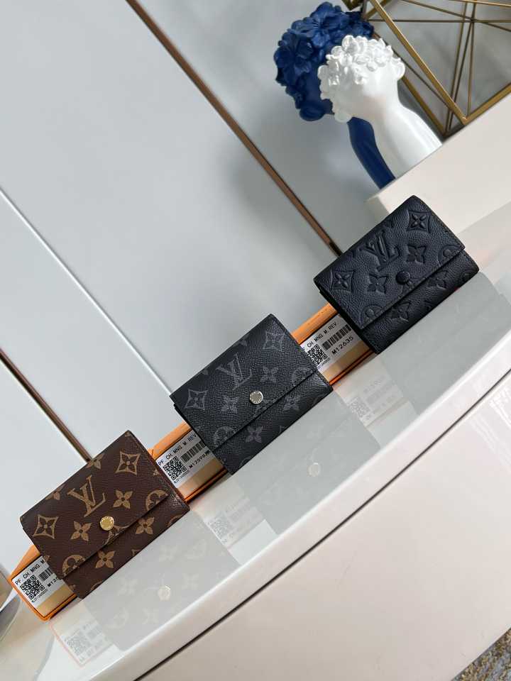 L\V Victor WALLET Monogram Shadow M12635 M12598 11.5 x 9 x 2.5CM
