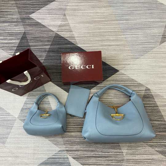 GUCCl Softbit leather handbag 837466 46x26x16cm AAFLB 3037