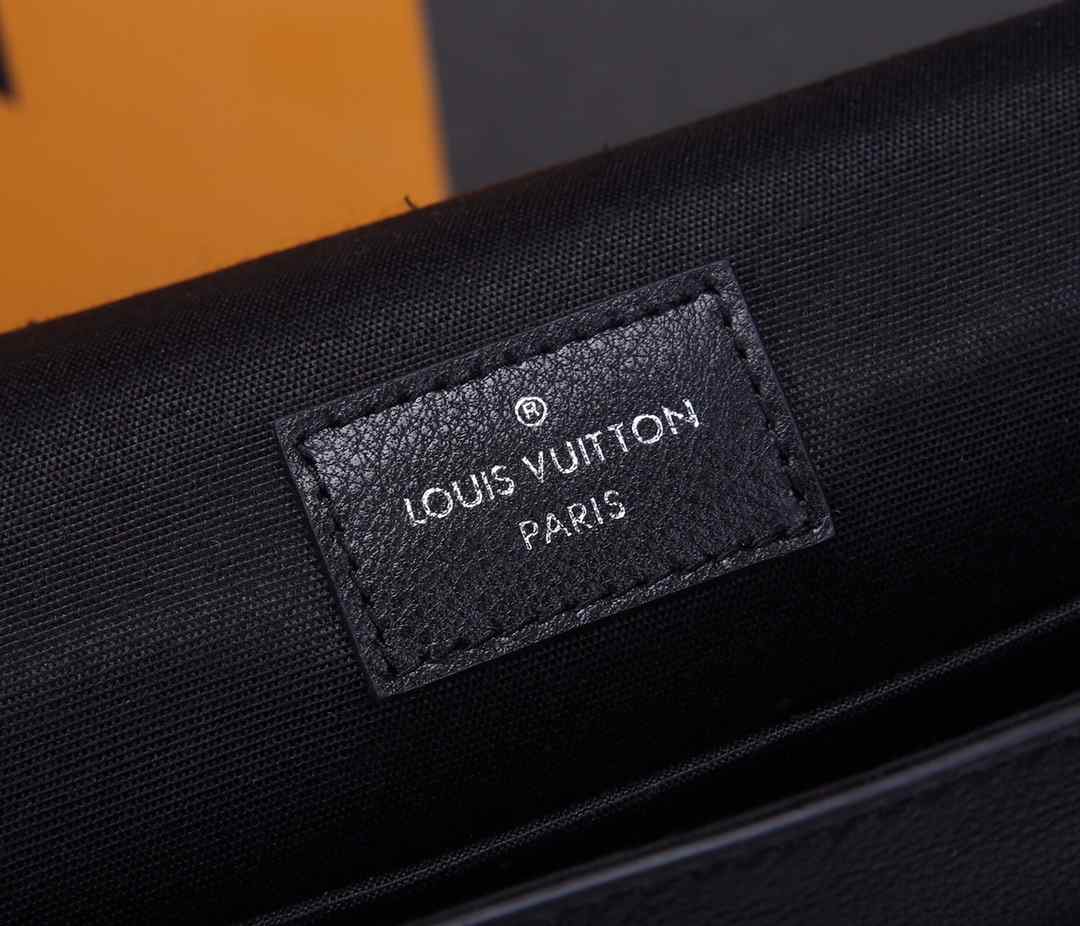 Louis Vuitton, Bags, Louis Vuitton Sprinter Mens Shoulder Bag M44729  Monogram Shadow Leather Noir